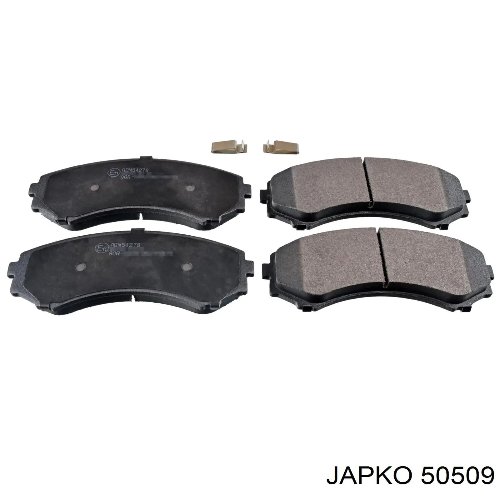 Передние тормозные колодки 50509 Japko