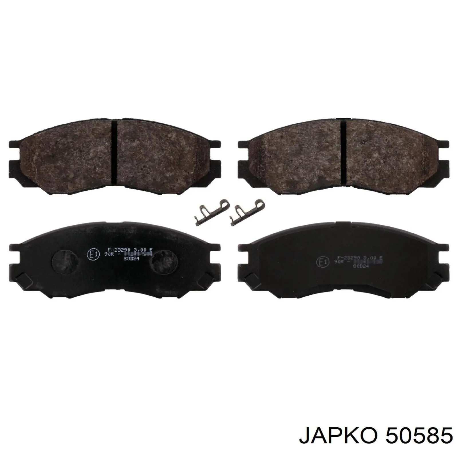 50585 Japko передние тормозные колодки