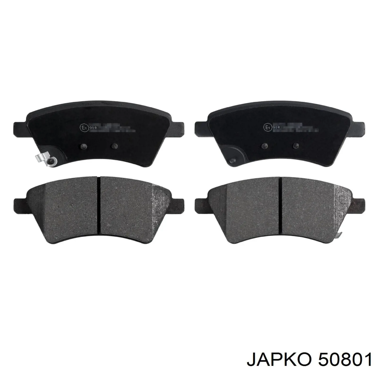 50801 Japko передние тормозные колодки