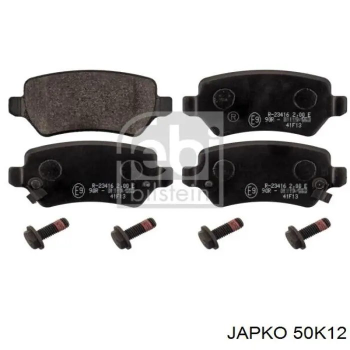 Колодки Japko 50K12 цена, от 15.58 USD