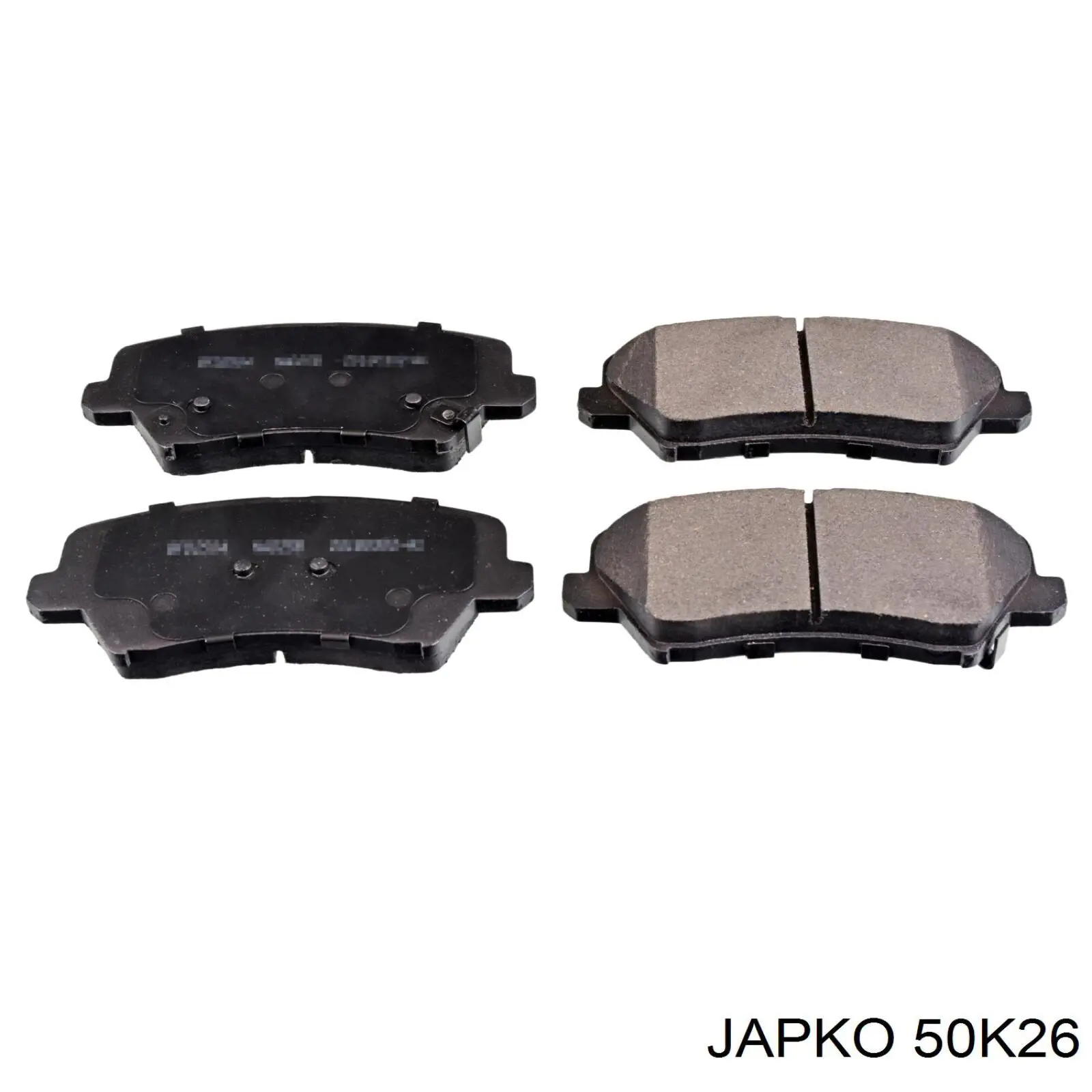 Тормозные колодки Japko 50K26