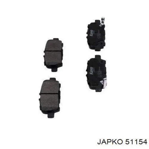 Колодки дисковые  Japko 51154 цена, от 16.20 USD