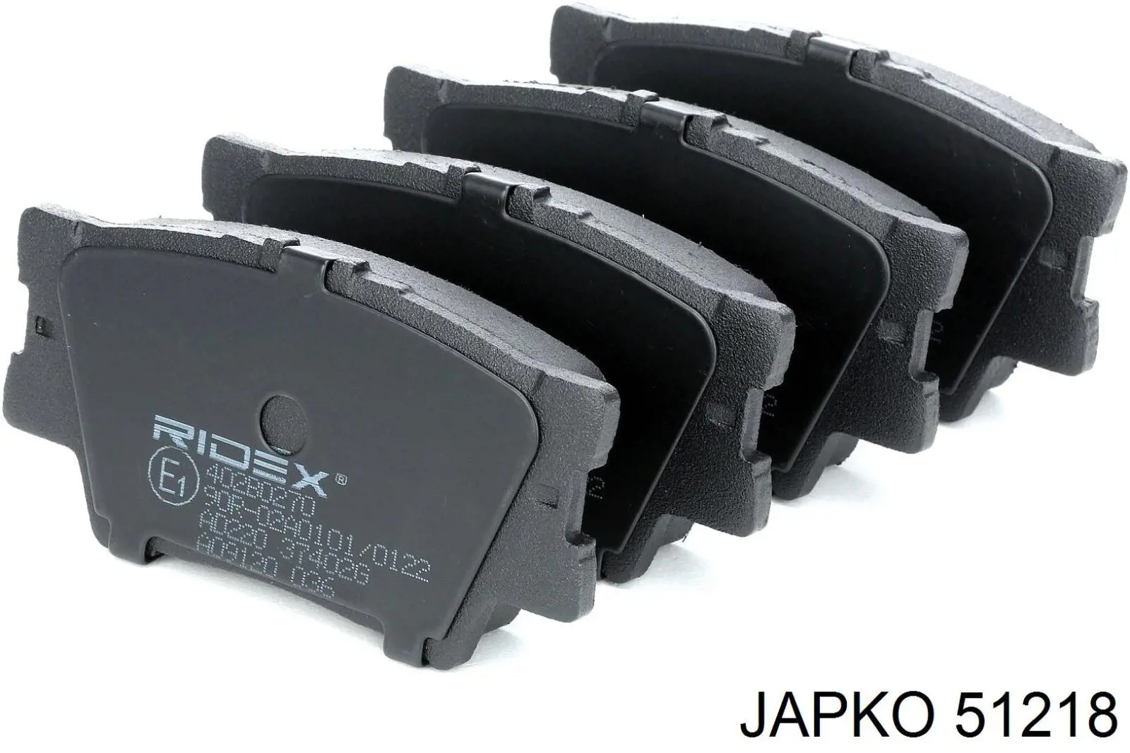 51218 Japko Колодки тормозные дисковые комплект
