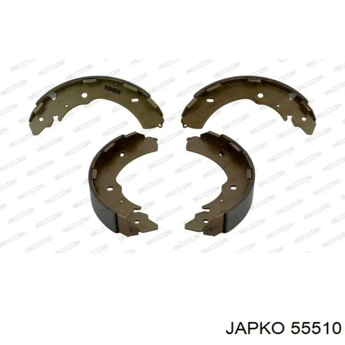 Тормоза рабочие задние ножные и тормозные барабаны Japko 55510 цена, от 35.18 USD