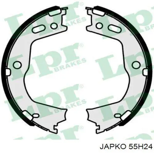 Тормозные колодки стояночного тормоза Japko 55H24 цена, от 22.74 USD