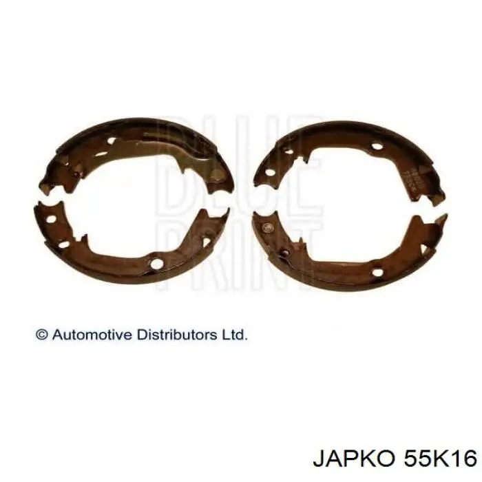 Тормозные колодки стояночного тормоза Japko 55K16 цена, от 26.71 USD