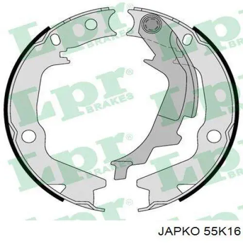 Колодки стояночного тормоза Japko 55K16