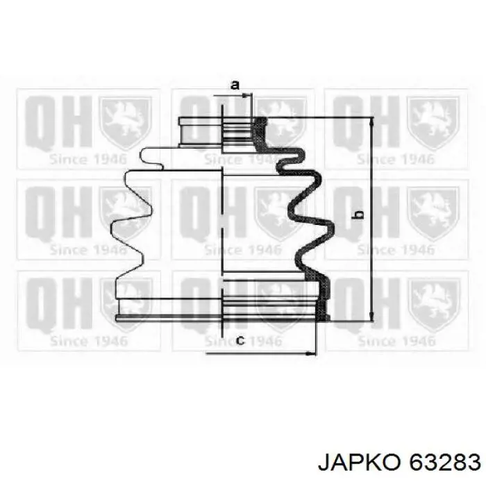 Чехол шруса Japko 63283 цена, от 10.49 USD