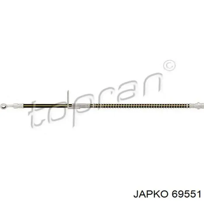 Купить 815018194 Triscan Шланг тормозной передний, правый