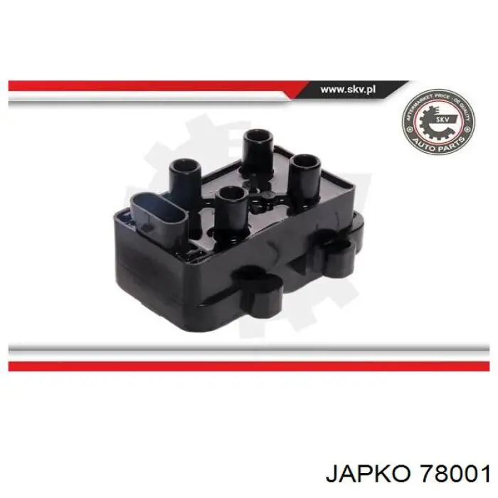 Купить 78001 Japko Катушка зажигания
