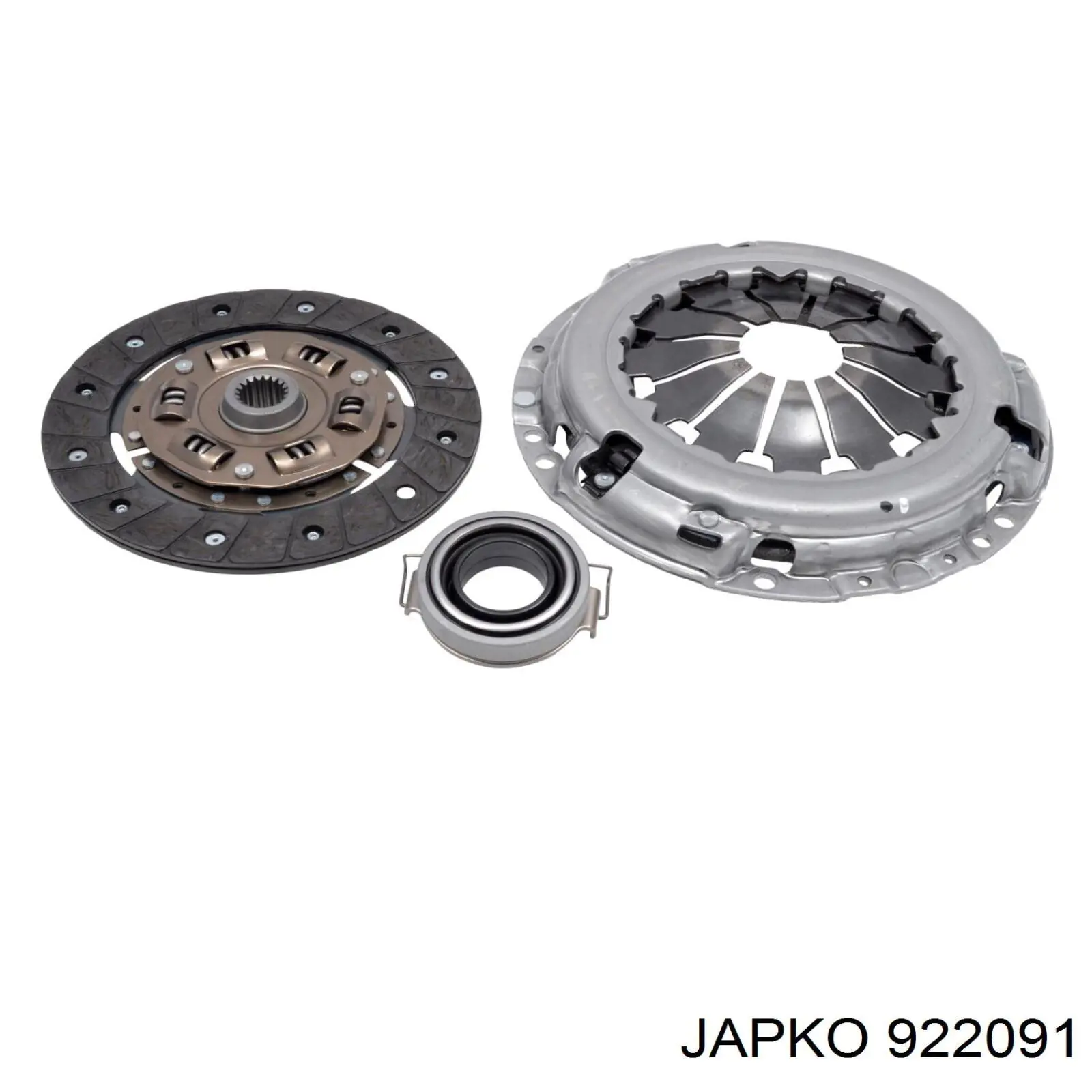 Комплект сцепления (3 части) Japko 922091 цена, от 72.09 USD