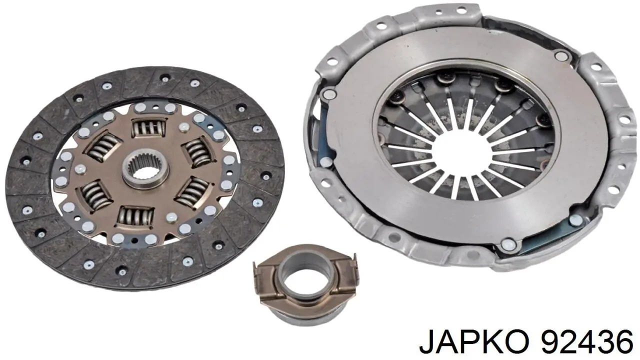 Комплект сцепления (3 части) Japko 92436 цена, от 179.21 USD