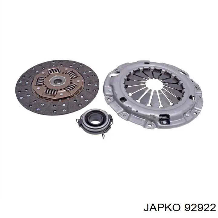 Комплект сцепления (3 части) Japko 92922 цена, от 90.76 USD