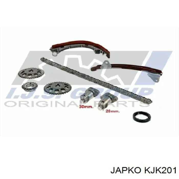 Ремкомплект ГРМ Japko KJK201 цена, от 86.60 USD