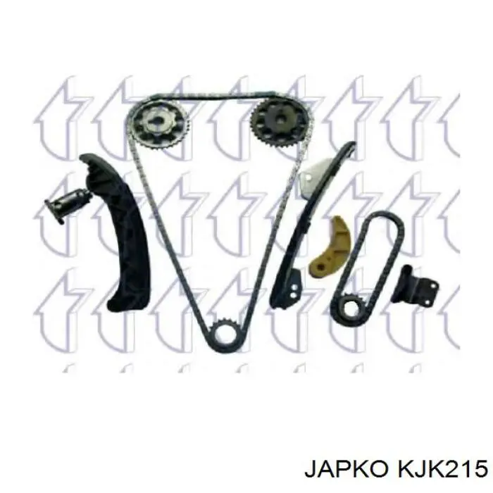 Цепь ГРМ, комплект Japko KJK215
