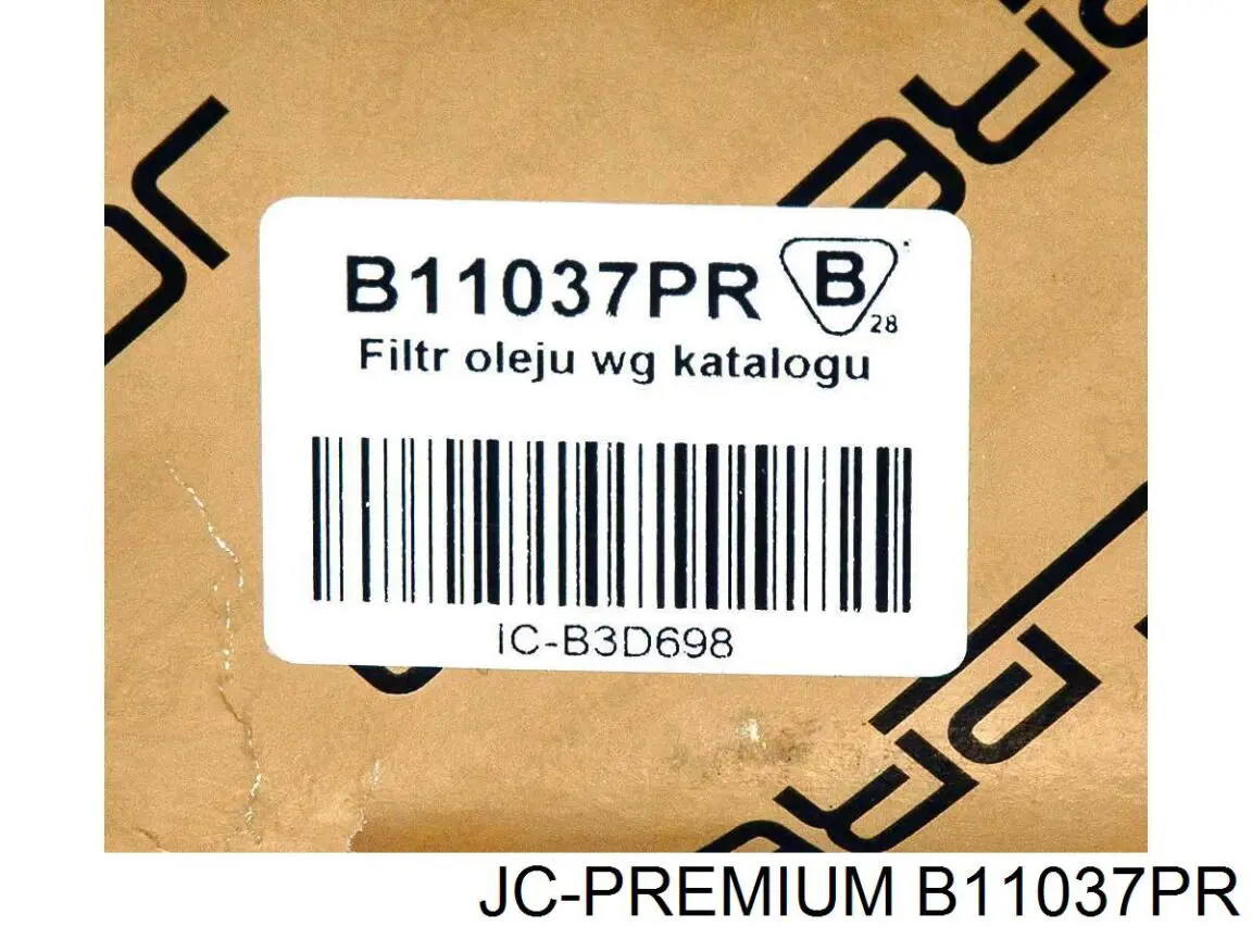 B11037PR JC Premium Масляный фильтр двигателя