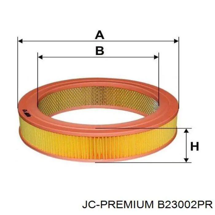 Фильтр воздушный JC Premium B23002PR