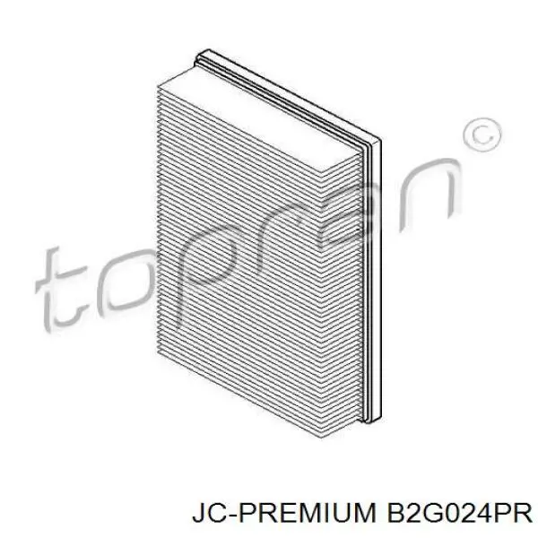 Элемент воздушного фильтра JC Premium B2G024PR цена, от 4.14 USD