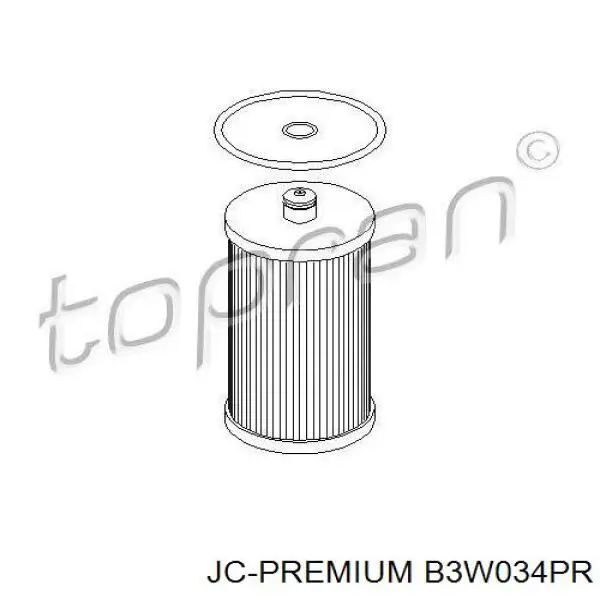 Фильтр тонкой очистки топлива JC Premium B3W034PR цена, от 15.06 USD