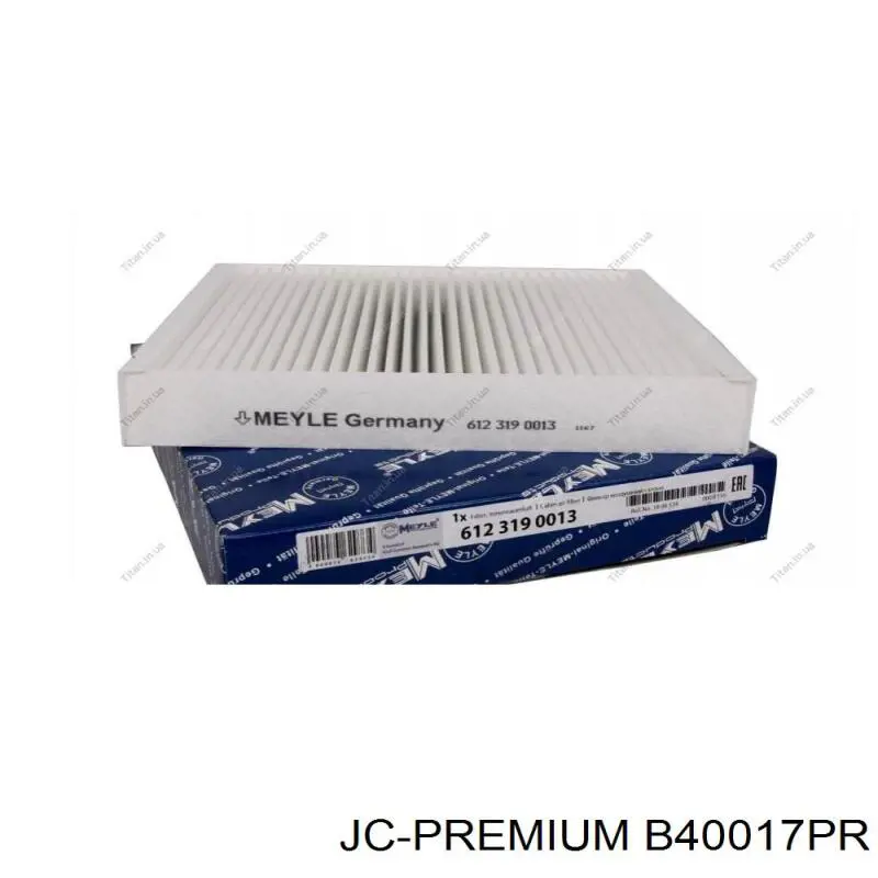 Фильтр воздушный отопителя JC Premium B40017PR цена, от 5.00 USD