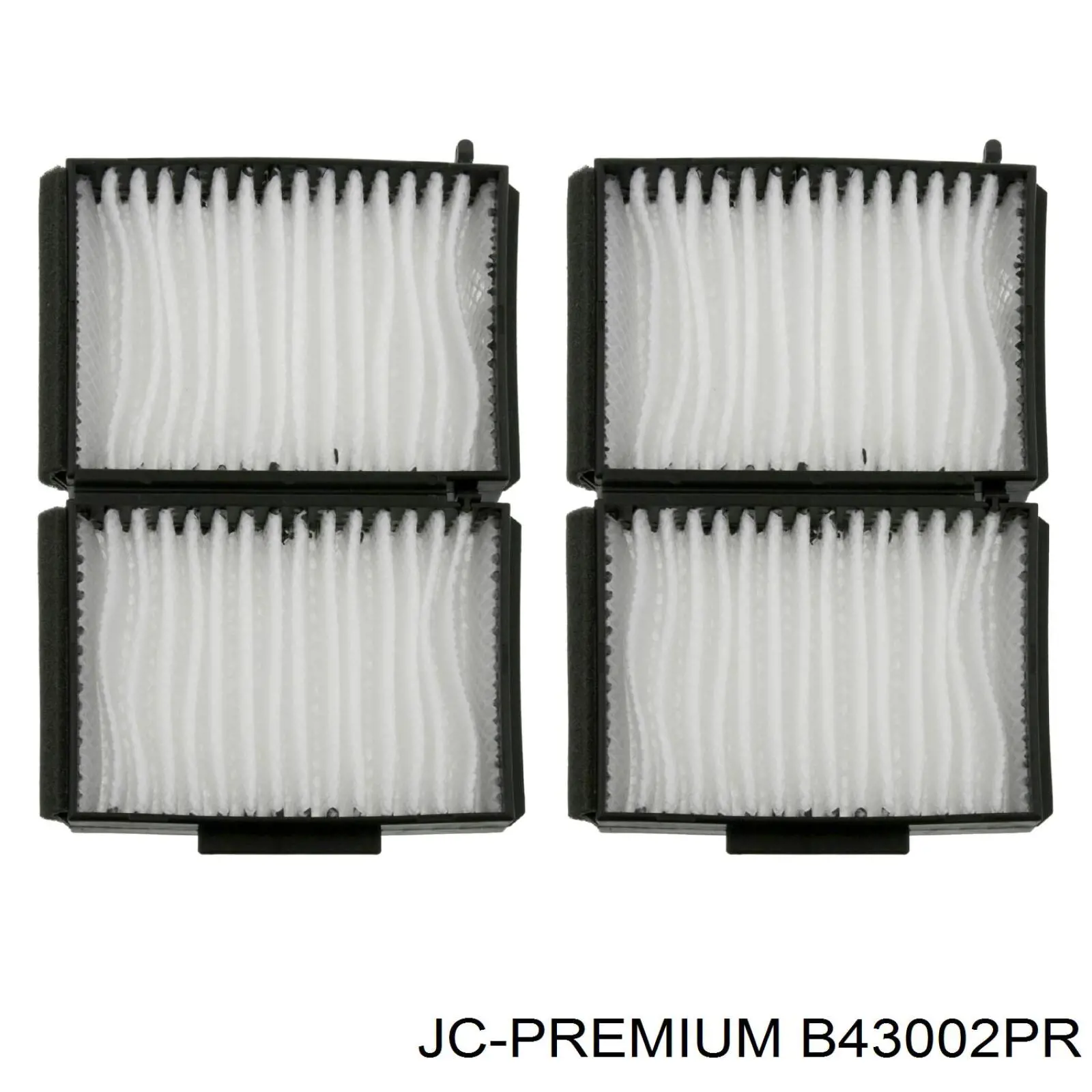 Купить B43002PR JC Premium Фильтр салона угольный