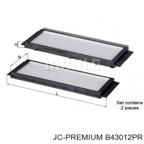  JC Premium B43012PR цена, от 6.05 USD