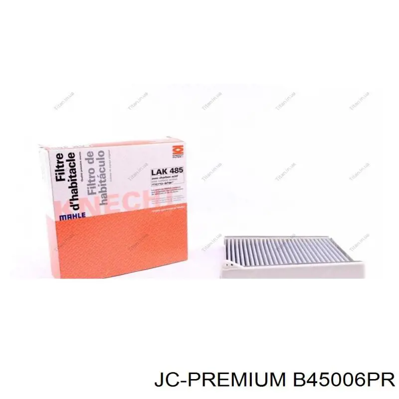 Фильтр салона B45006PR JC Premium