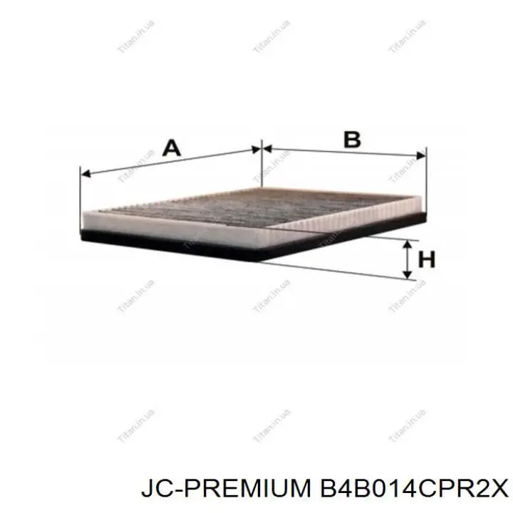 Фильтр салона B4B014CPR2X JC Premium