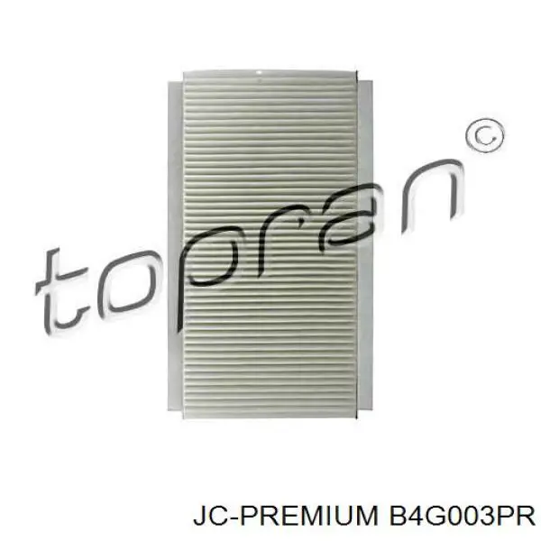 Фильтр воздушный отопителя JC Premium B4G003PR цена, от 3.58 USD