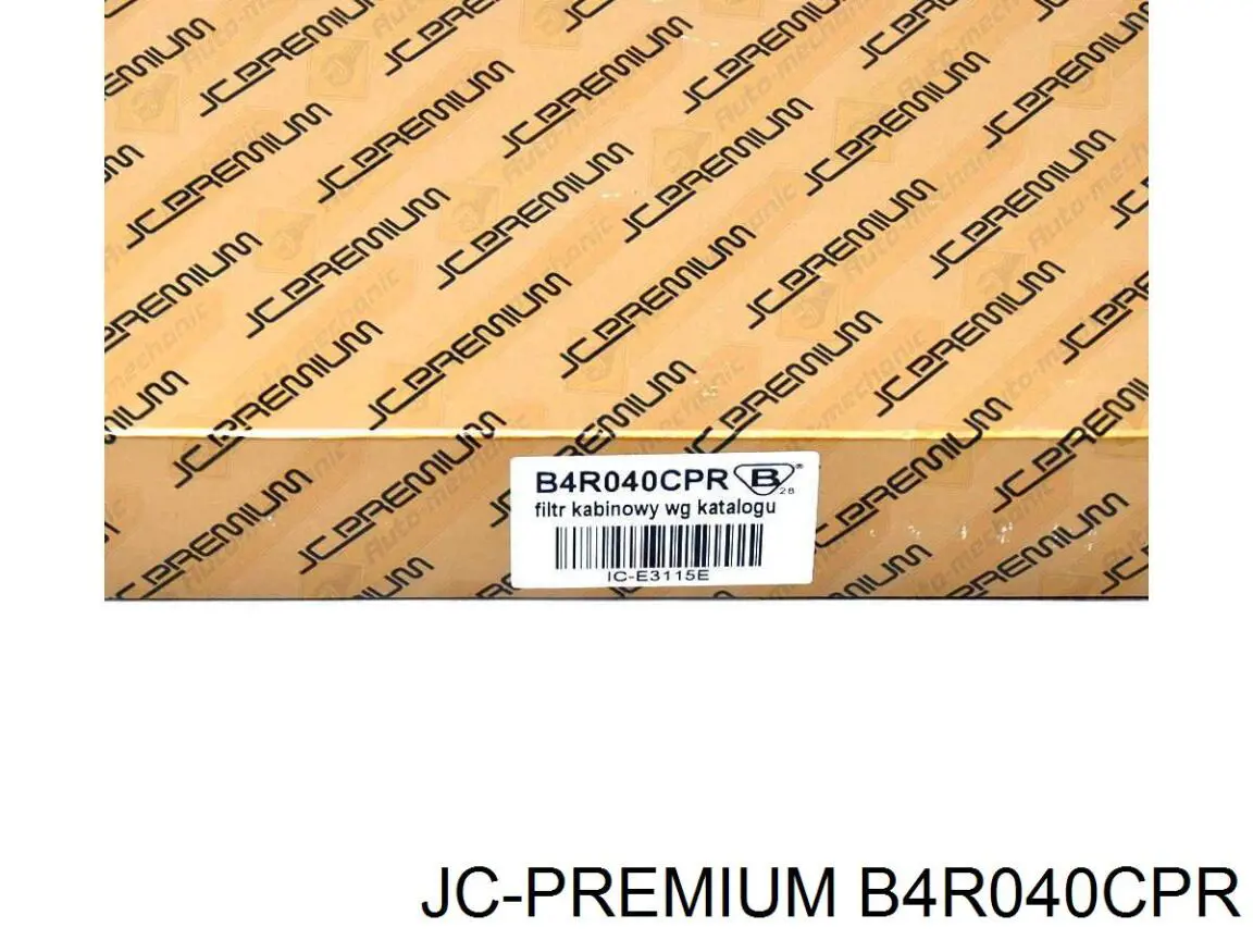 Фильтр воздушный отопителя JC Premium B4R040CPR цена, от 6.93 USD
