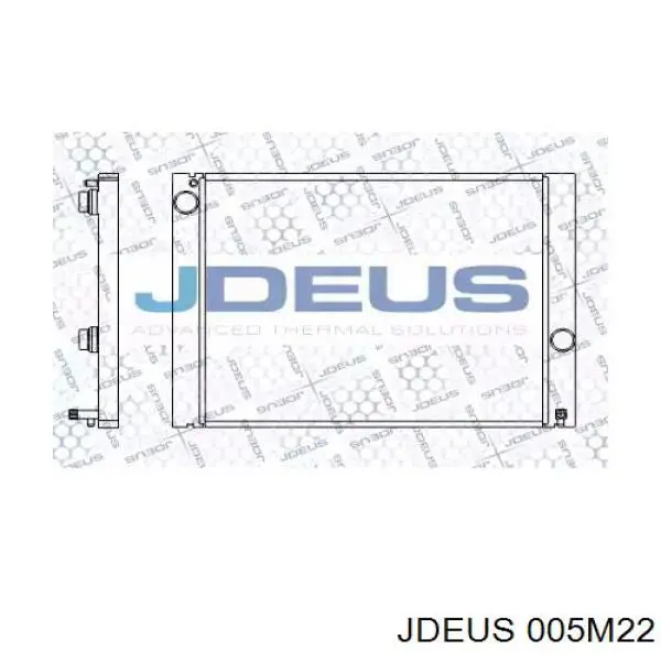 Радиатор 005M22 Jdeus