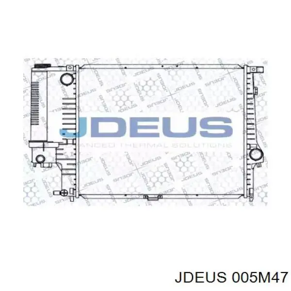 Радиатор 005M47 Jdeus