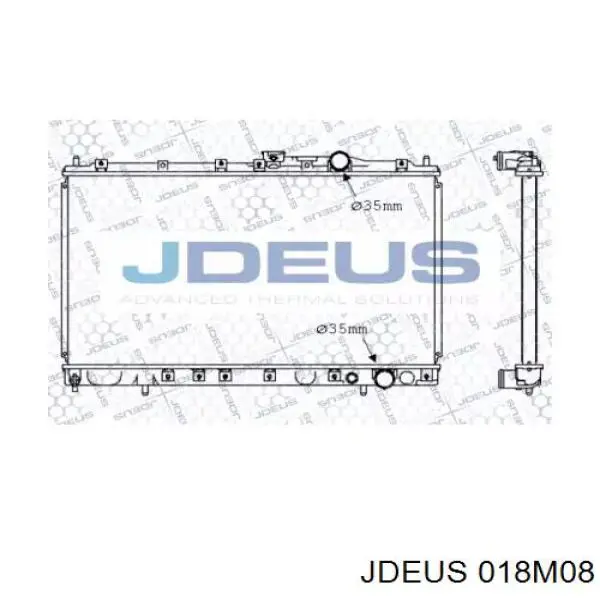 Радиатор 018M08 Jdeus