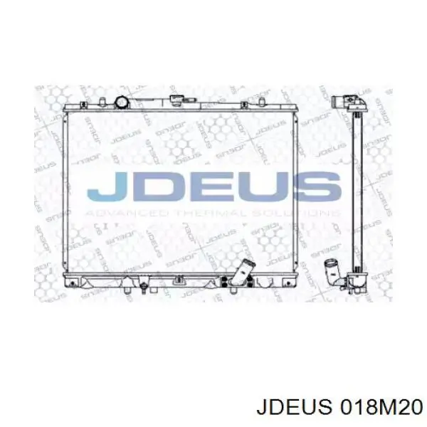 Радиатор 018M20 Jdeus