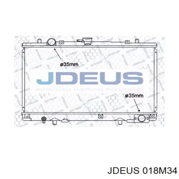 Радиатор 018M34 Jdeus