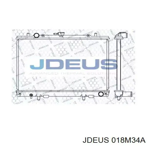 Радиатор 018M34A Jdeus