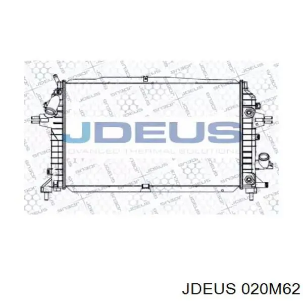 Радиатор 020M62 Jdeus