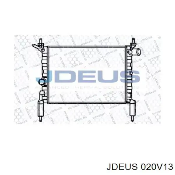 Радиатор 020V13 Jdeus