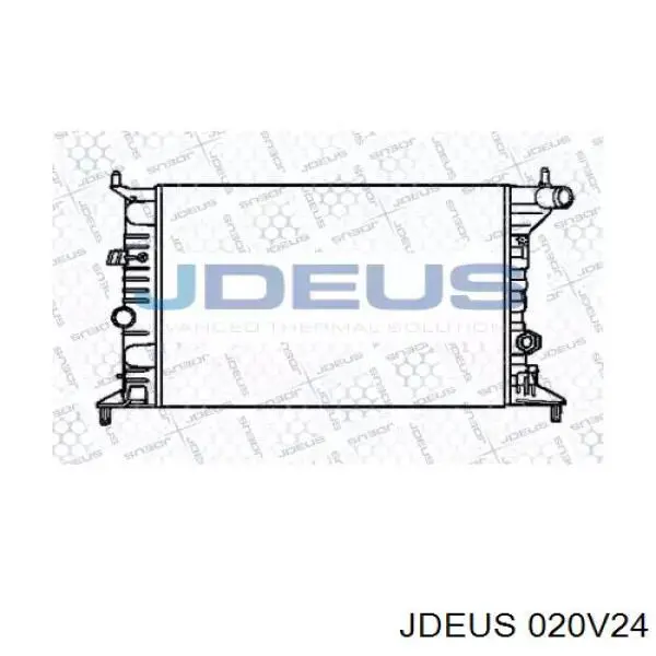 Радиатор 020V24 Jdeus