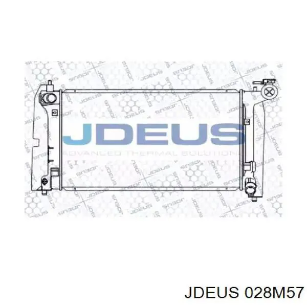 Радиатор 028M57 Jdeus