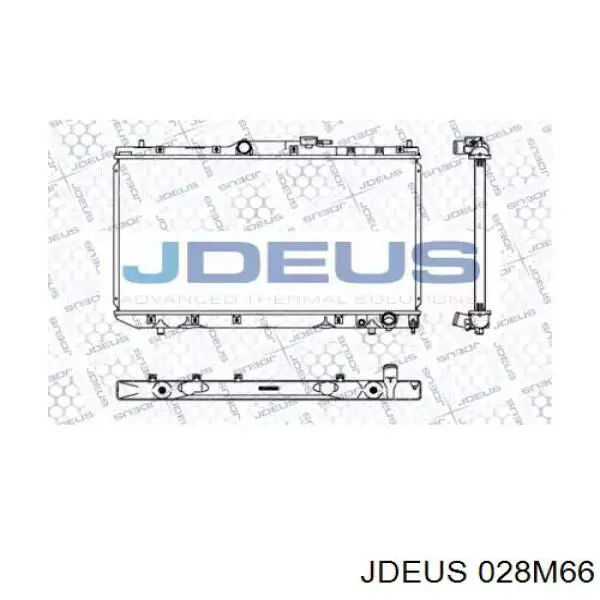 Радиатор 028M66 Jdeus