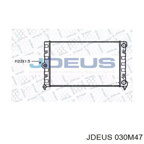 Радиатор 030M47 Jdeus