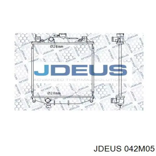 Радиатор 042M05 Jdeus