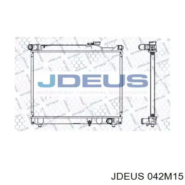 Радиатор 042M15 Jdeus