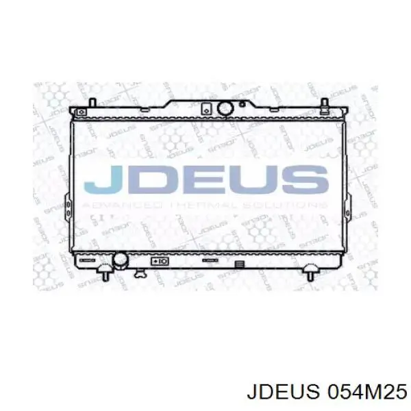 Радиатор 054M25 Jdeus