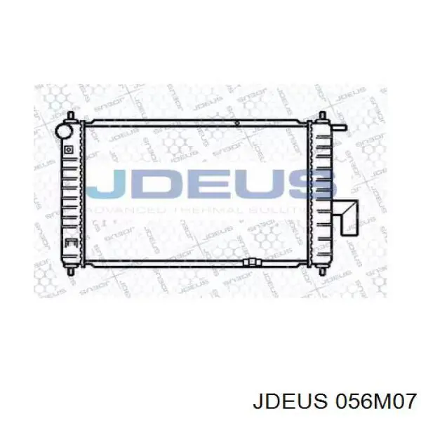 Радиатор 056M07 Jdeus