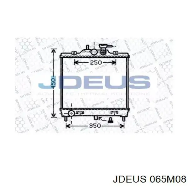 Радиатор 065M08 Jdeus