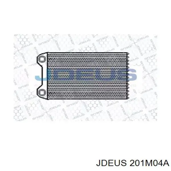 Радиатор печки 201M04A Jdeus