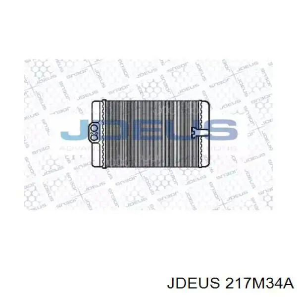 Радиатор печки 217M34A Jdeus