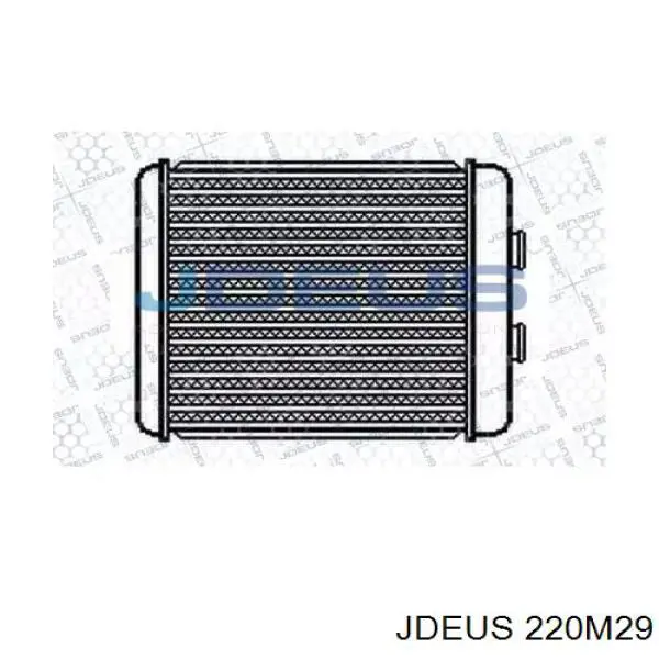 Радиатор печки 220M29 Jdeus